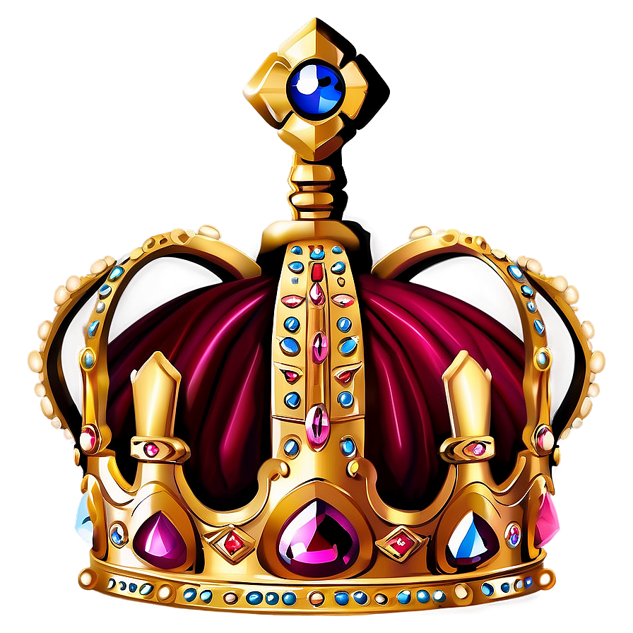 Princess Crown And Scepter Png Gru PNG Image