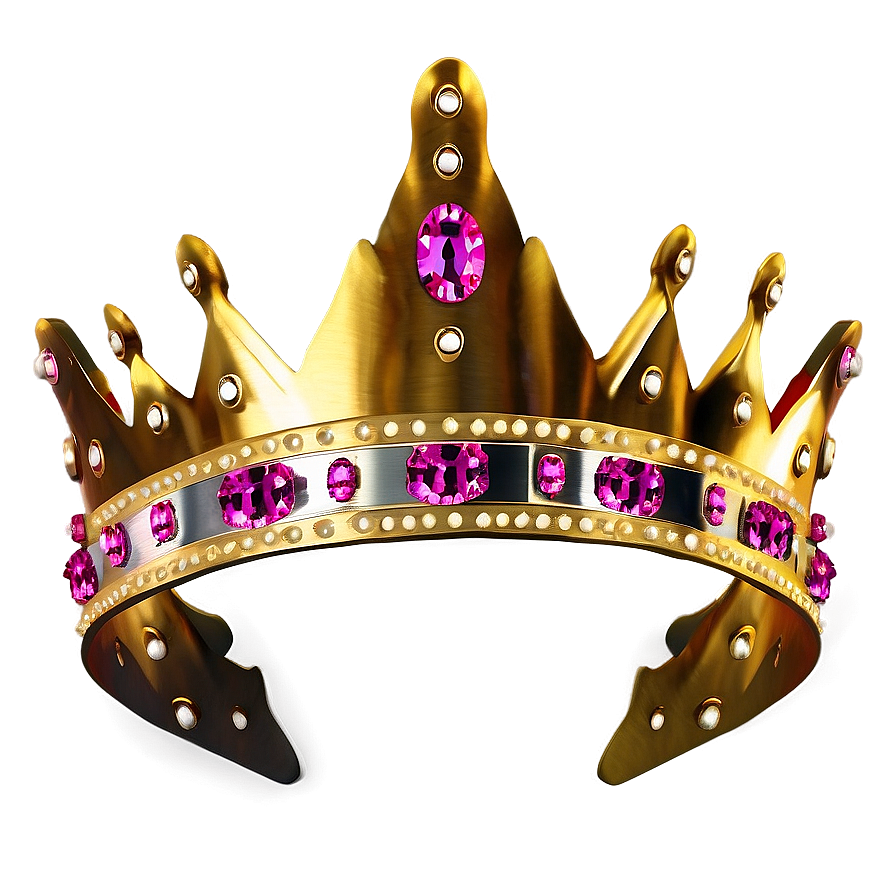 Princess Crown With Feathers Png Gdh PNG Image