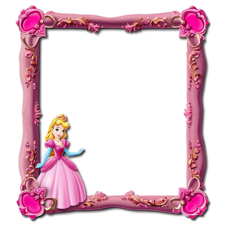 Princess Cute Frame Png 53 PNG Image