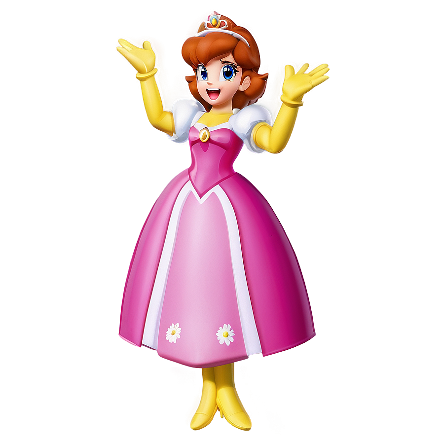 Princess Daisy Png Alc PNG Image