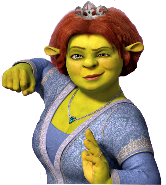 Princess_ Fiona_ Shrek_ Character_ Pose PNG Image