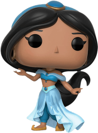 Princess Jasmine Funko Pop Figure PNG Image