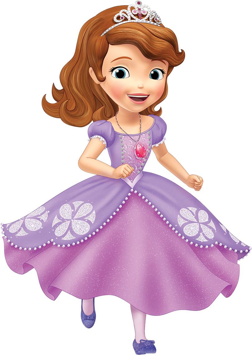 Princess Sofia Animated Character PNG Image