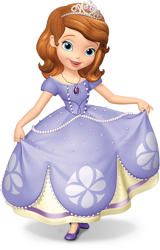 Princess Sofia Animated Character PNG Image