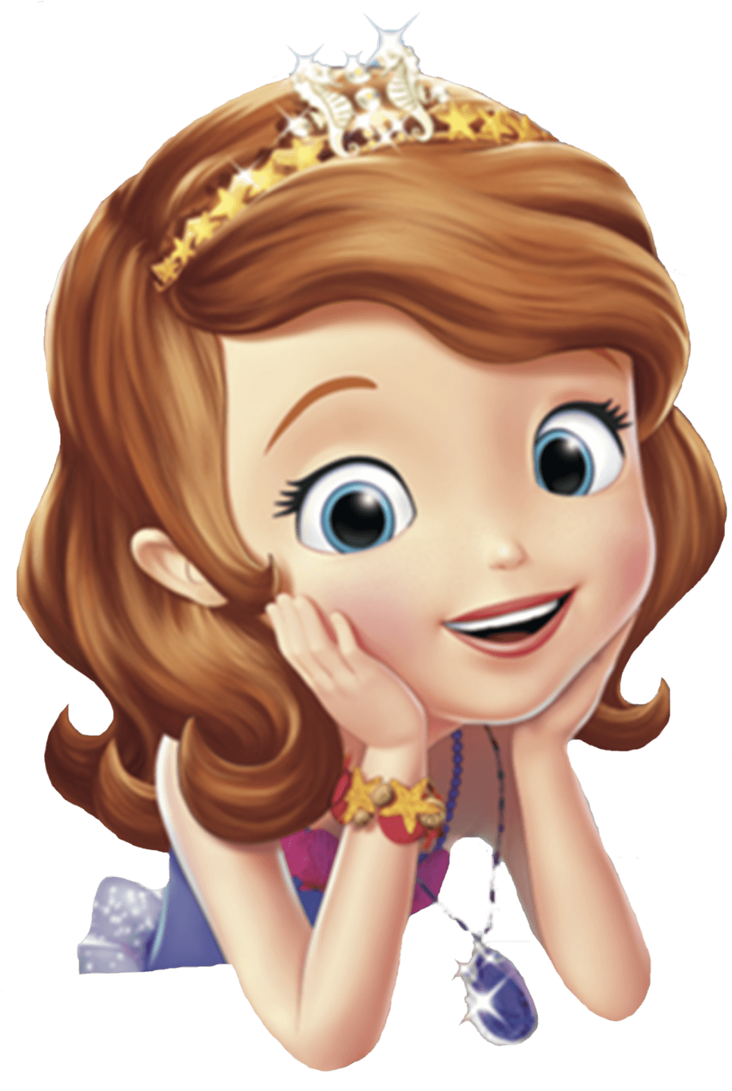 Princess Sofia Animated Character PNG Image