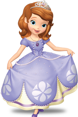 Princess Sofia Animated Character PNG Image