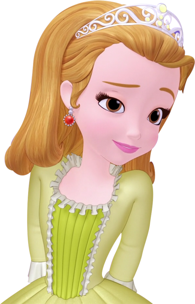 Princess Sofia Animated Portrait PNG Image