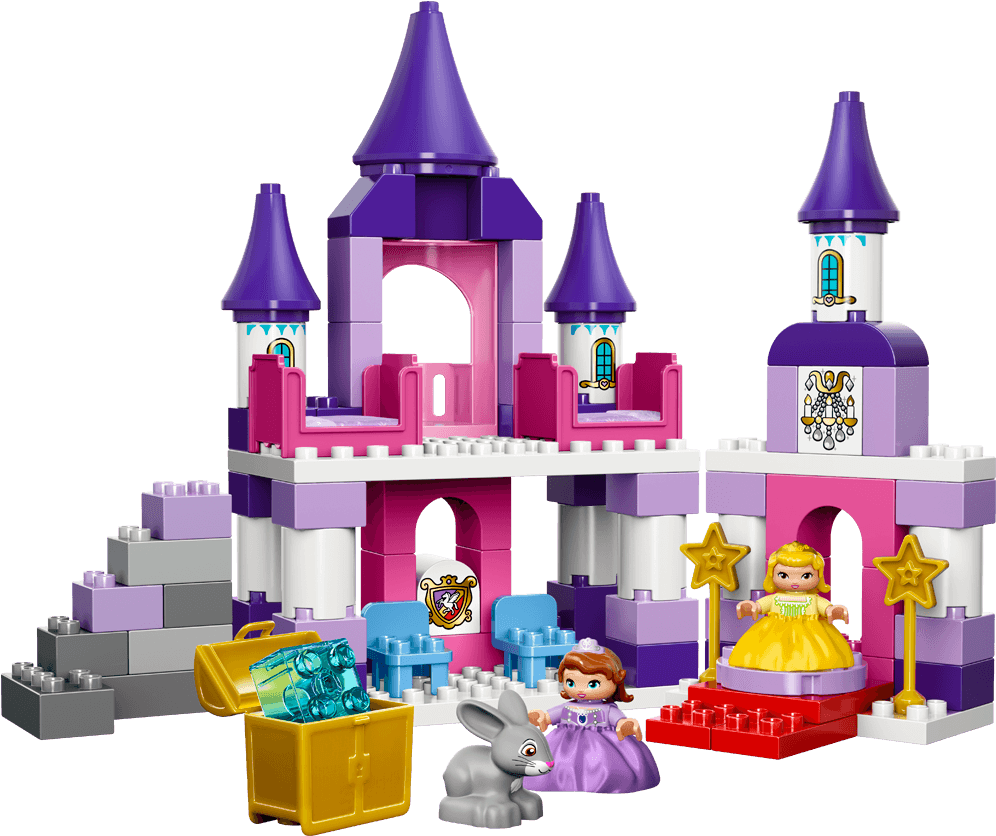 Princess Sofia Castle Playset PNG Image