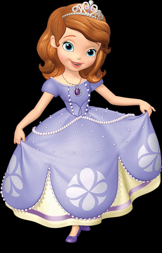 Princess Sofia The First Pose PNG Image