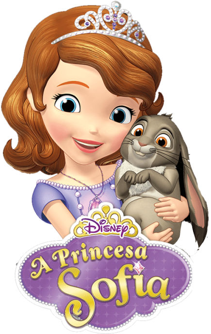 Princess Sofiaand Cloverthe Rabbit PNG Image