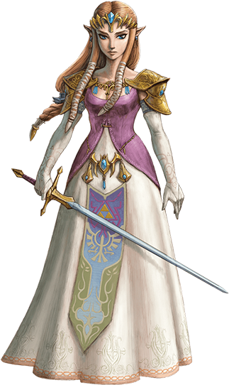 Princess Zelda Legendof Zelda Artwork PNG Image