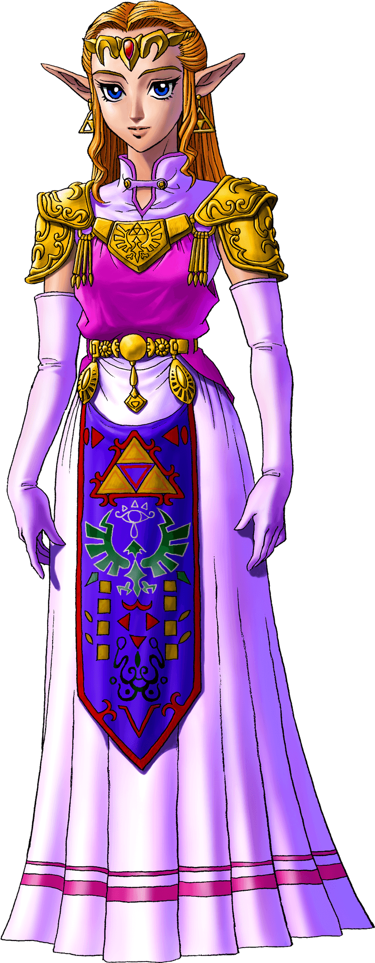 Princess Zelda Legendof Zelda Artwork PNG Image