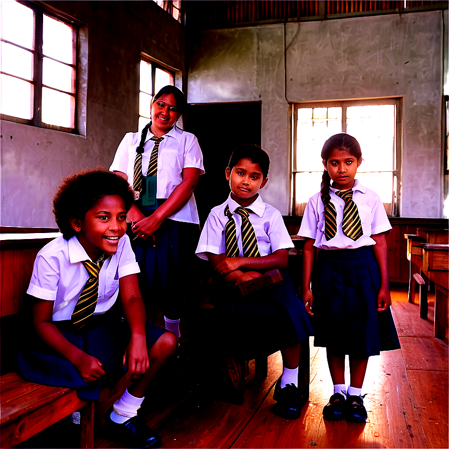 Principal And Pupils Png 71 PNG Image