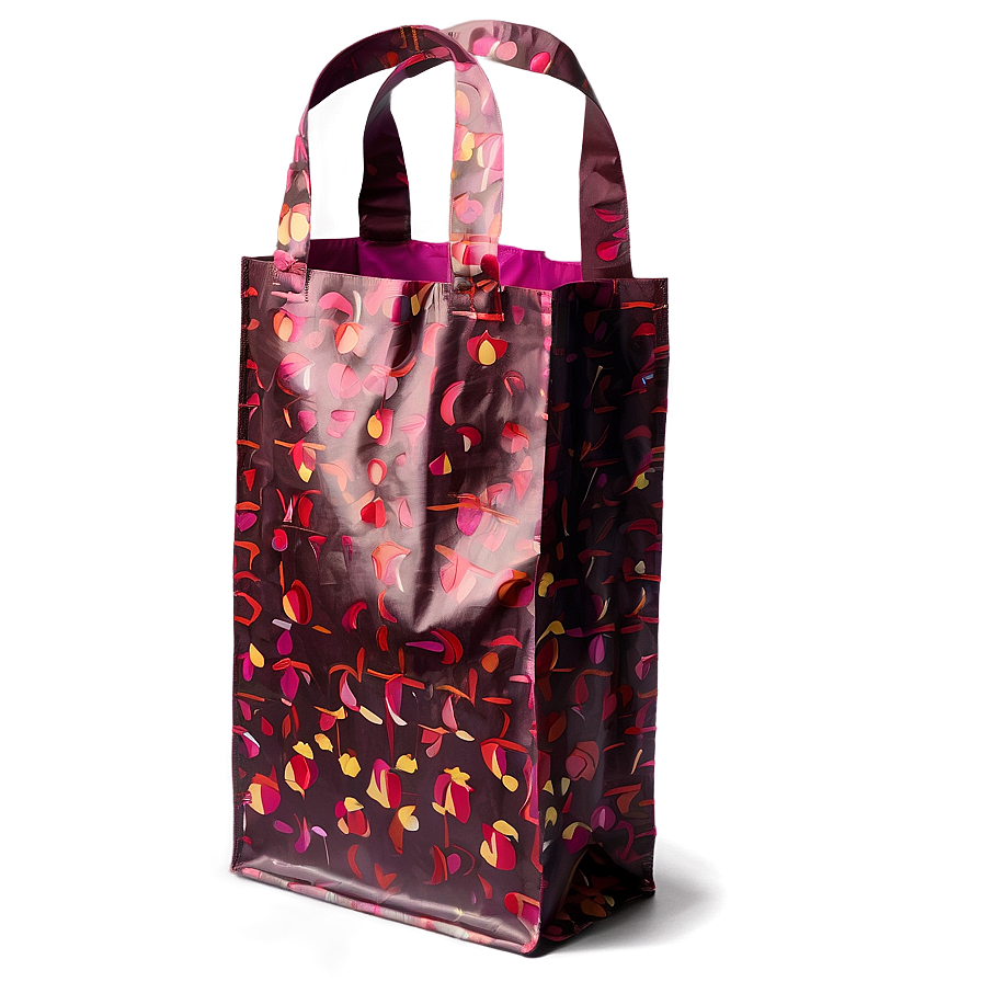 Printed Grocery Bag Png Sjt PNG Image