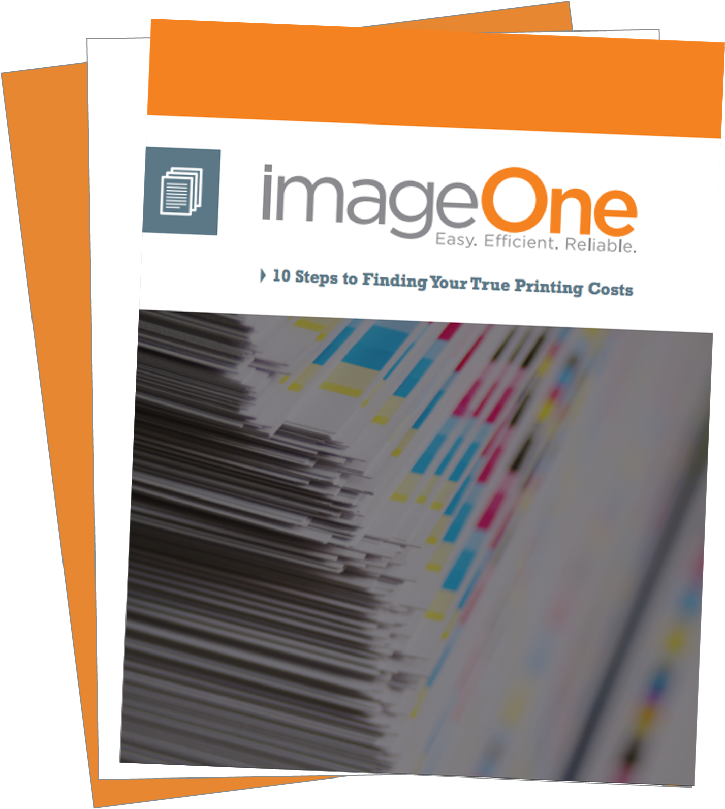 Printing Costs Guide Cover PNG Image