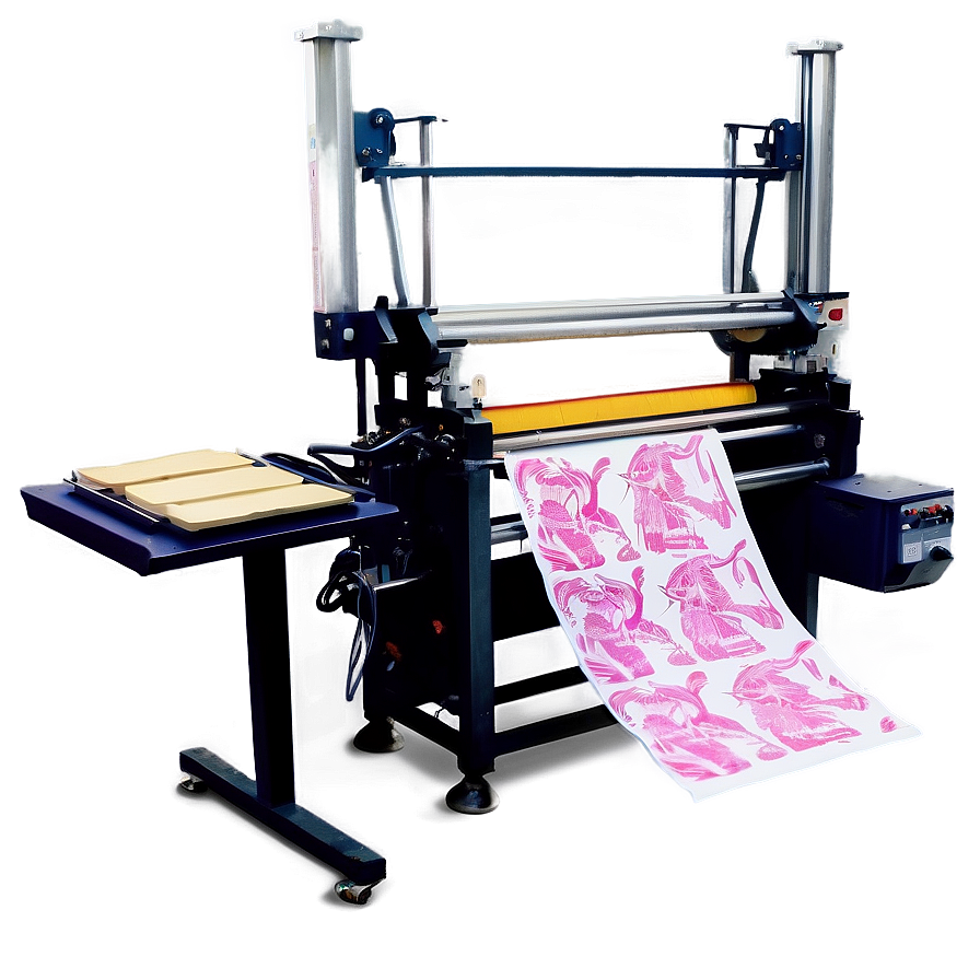 Printmaking Workshop Press Png 24 PNG Image