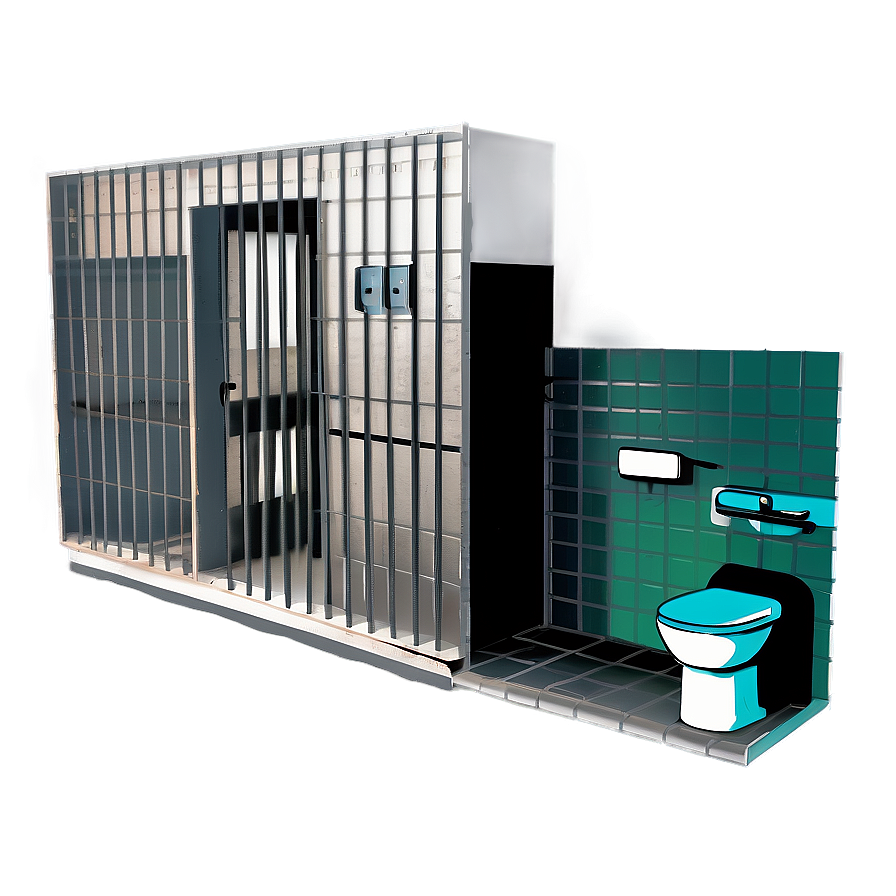 Prison Cell With Toilet Png Swj38 PNG Image