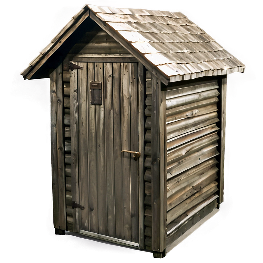 Private Outdoor Outhouse Png Imq PNG Image