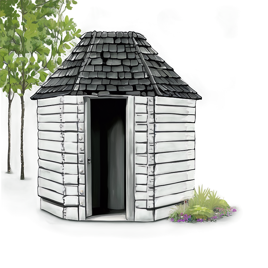 Private Outdoor Outhouse Png Kxn37 PNG Image