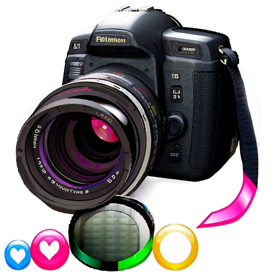 Pro Dslr Camera Png Cno60 PNG Image