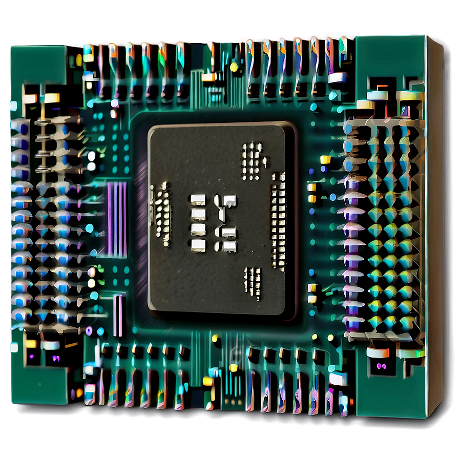 Processor Chip Icon Png 9 PNG Image