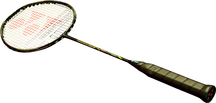 Professional Badminton Racket PNG Image