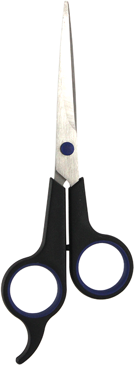 Professional Barber Scissors PNG Image