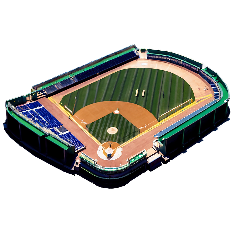 Professional Baseball Field Dimension Png Ckk PNG Image