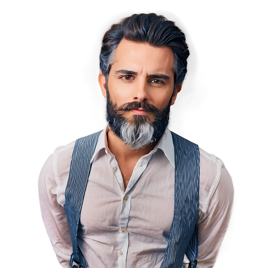 Professional Beard Styles Png Xvt PNG Image