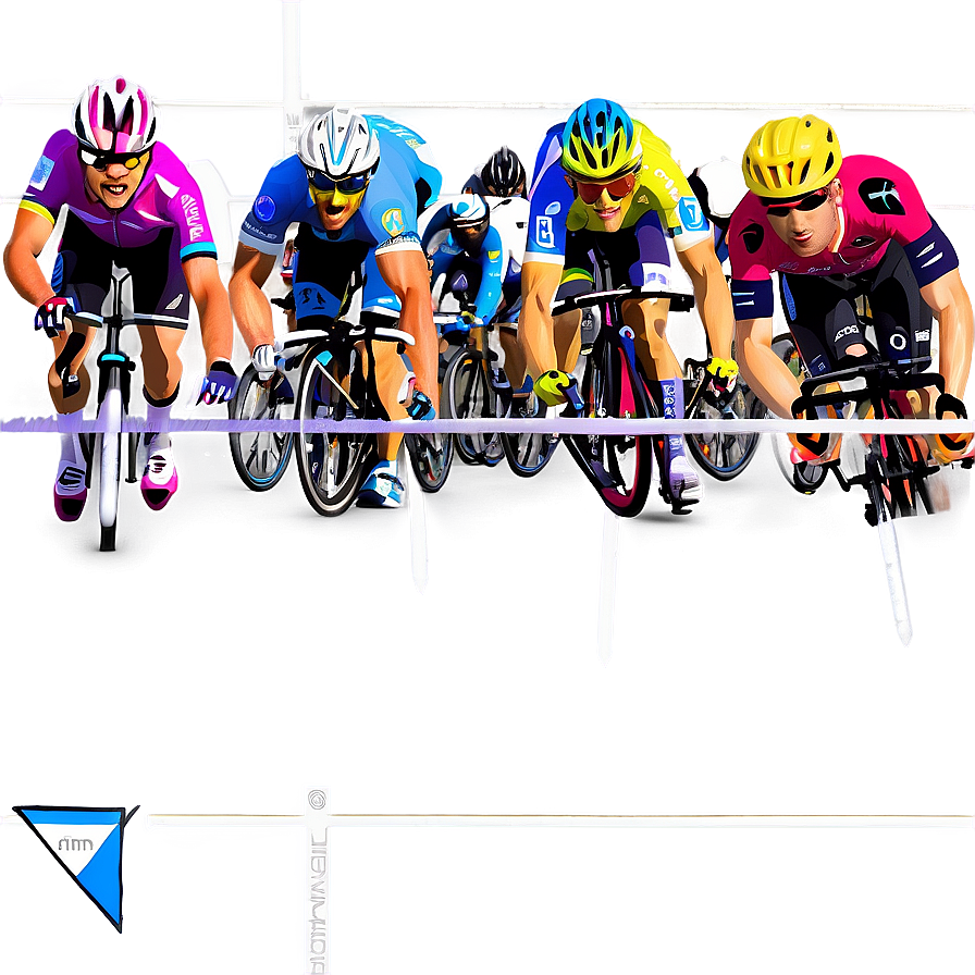 Professional Biking Race Png 18 PNG Image