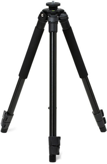 Professional Black Tripod Stand PNG Image