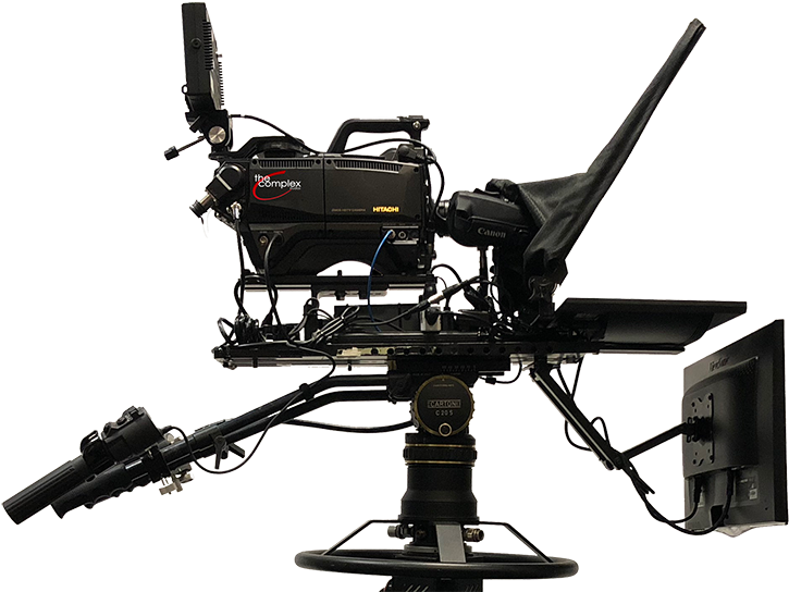 Professional Broadcast Camera Setup PNG Image