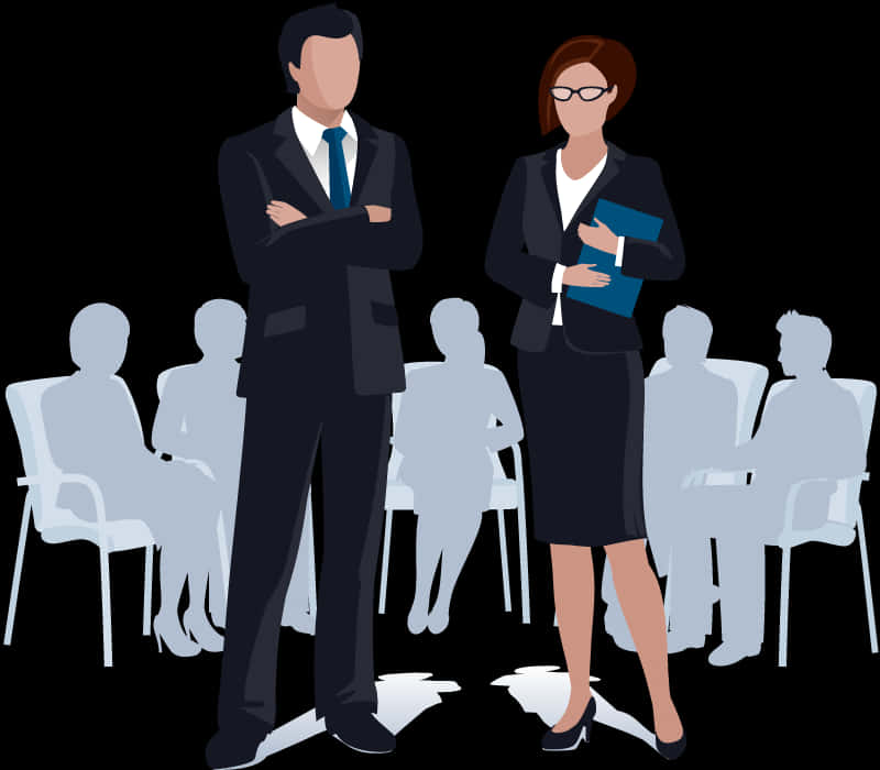 Professional Business Presentation PNG Image