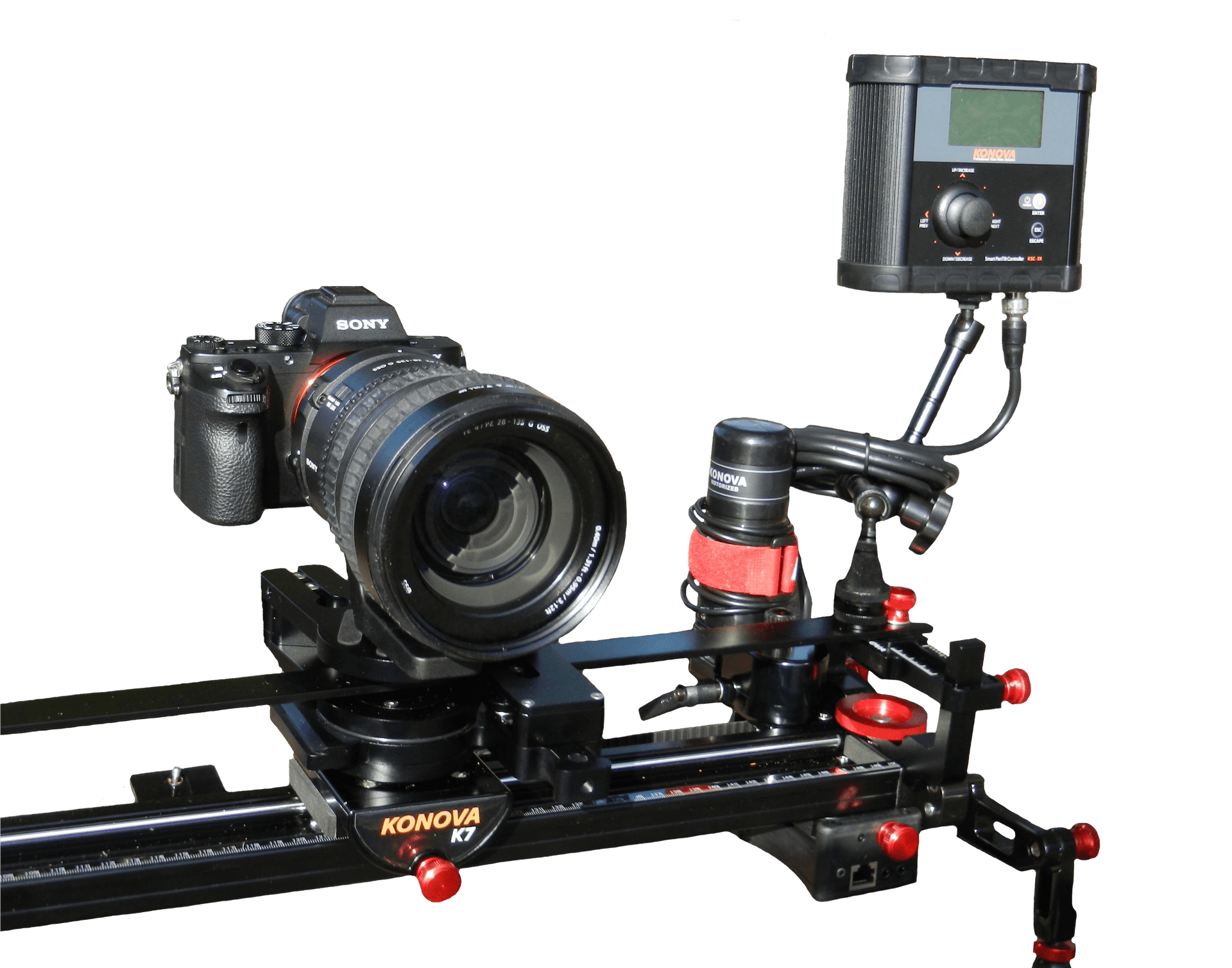 Professional Camera Slider Setup PNG Image