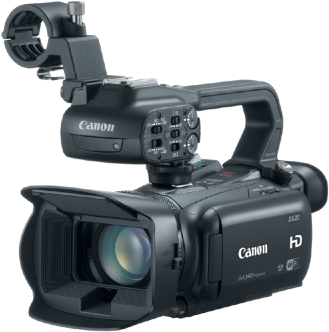 Professional Canon Camcorder X A20 PNG Image