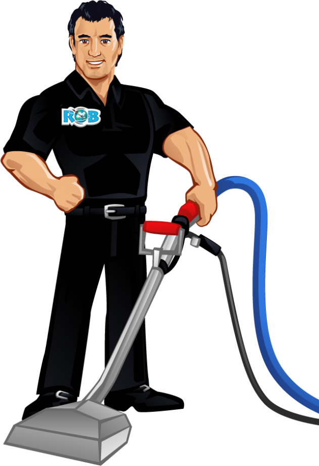 Professional Carpet Cleaning Service Illustration PNG Image