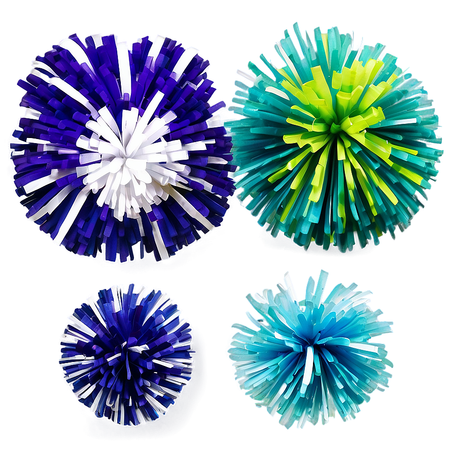 Professional Cheer Pom Poms Png Itx25 PNG Image