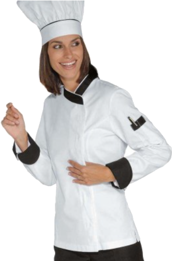 Professional Chef Uniform Portrait PNG Image