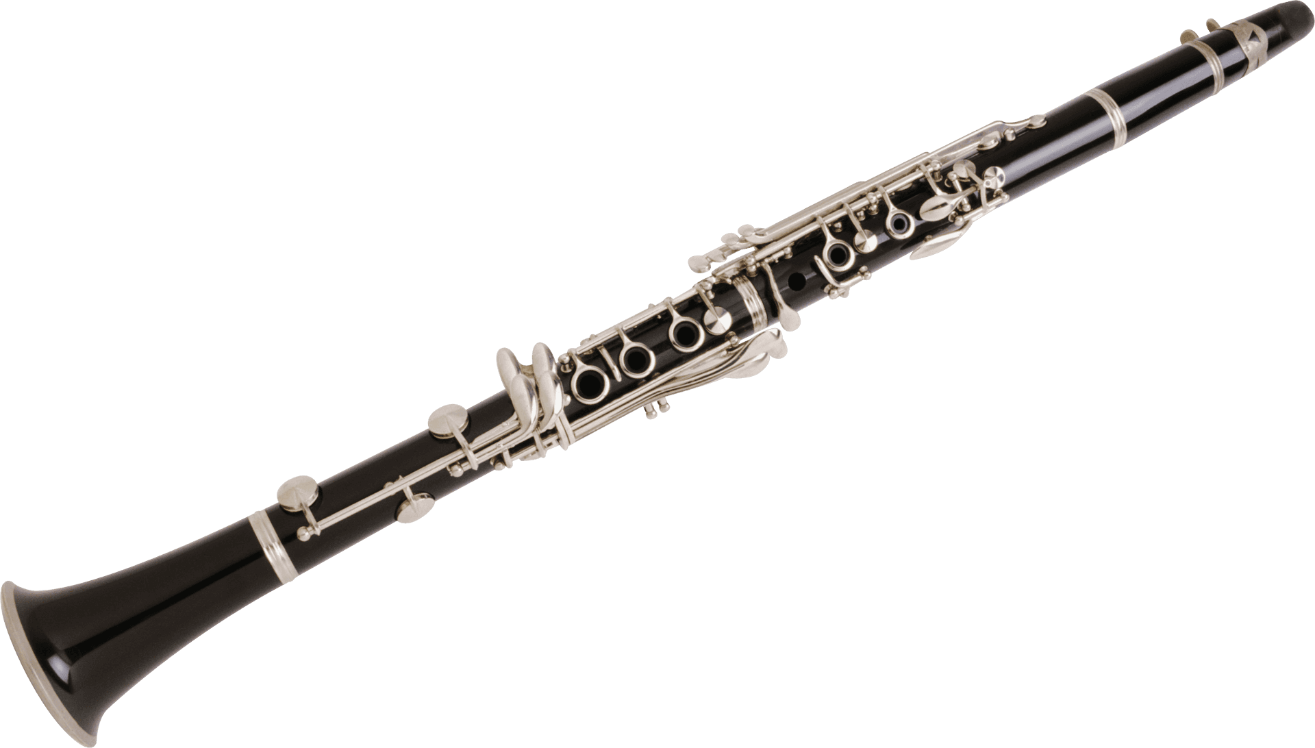 Professional Clarinet Isolated PNG Image