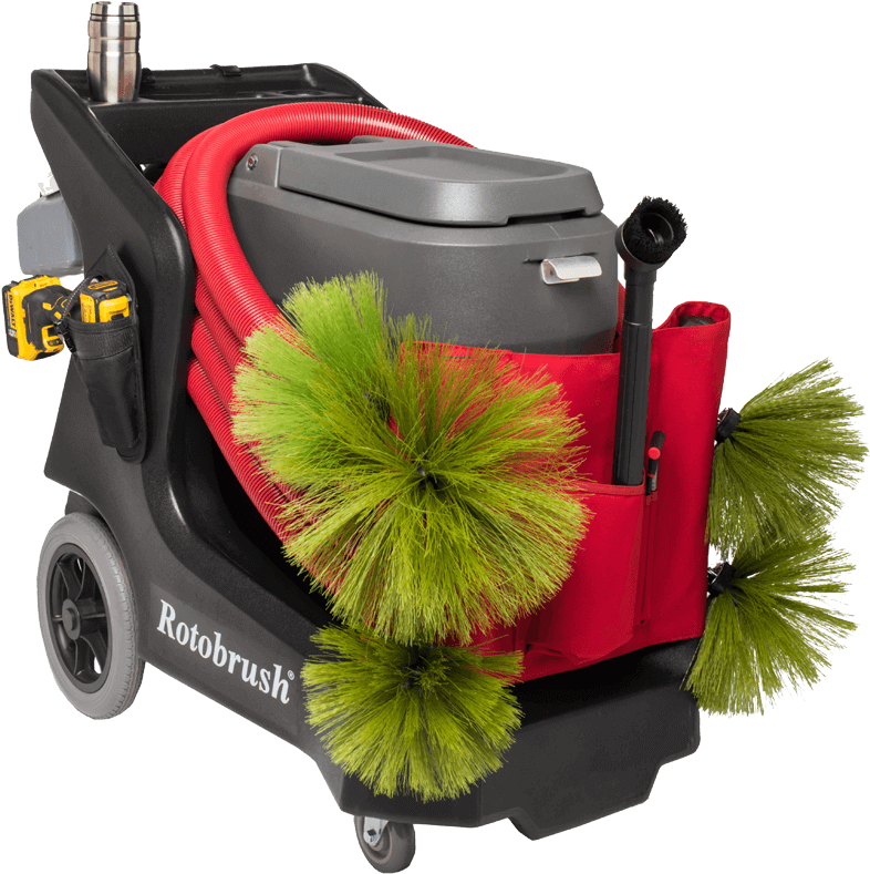 Professional Cleaning Equipment Rotobrush PNG Image