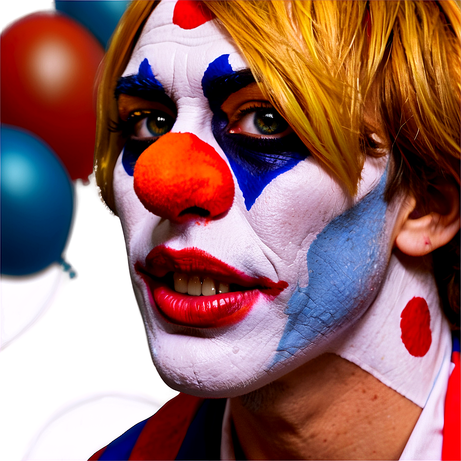 Professional Clown Makeup Png Tor77 PNG Image