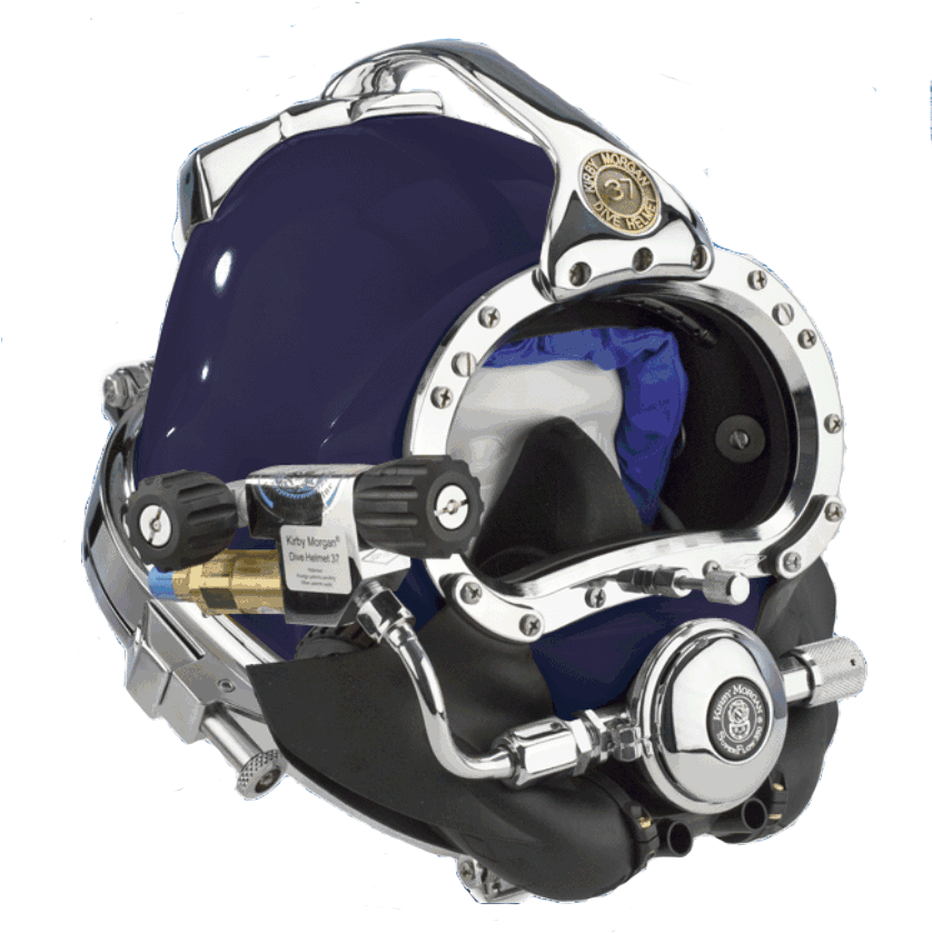 Professional Diving Helmet PNG Image