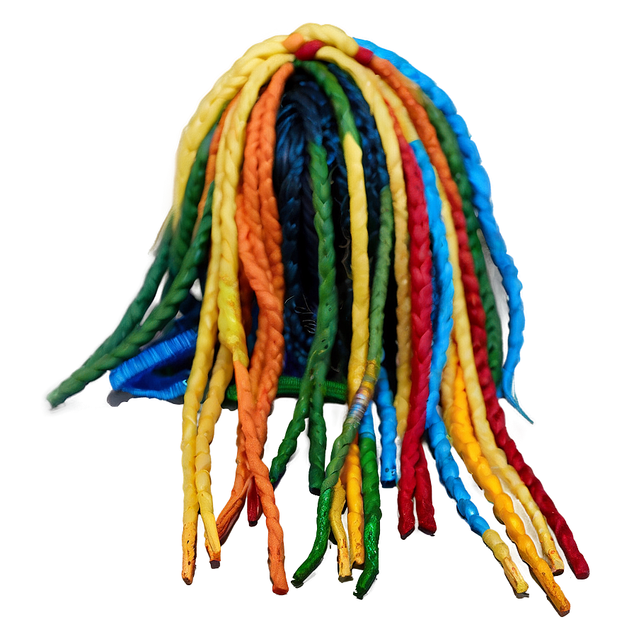 Professional Dreads Hairstyle Png 05242024 PNG Image