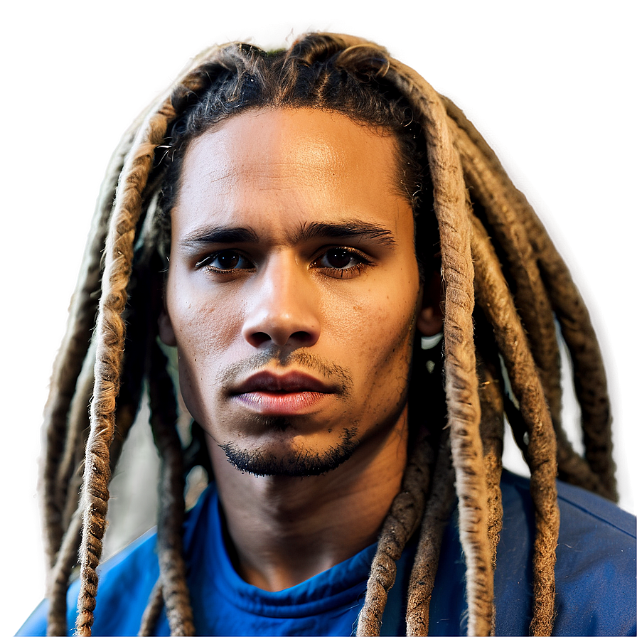 Professional Dreads Hairstyle Png Rcq42 PNG Image