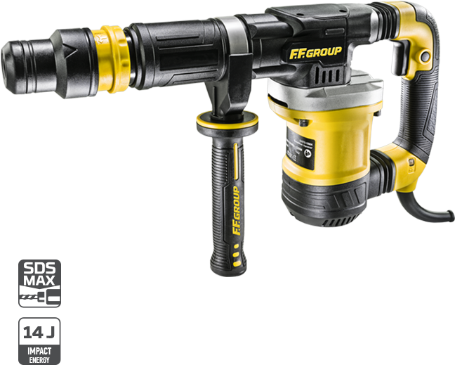 Professional Electric Hammer Drill S D S M A X PNG Image