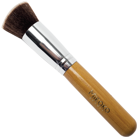 Professional Flat Top Makeup Brush PNG Image