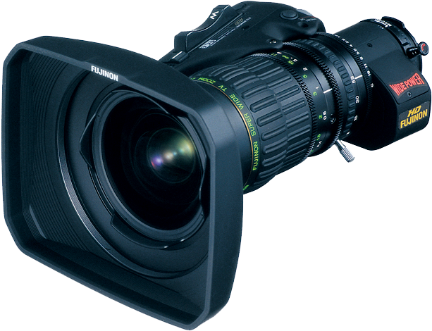 Professional Fujinon Camera Lens PNG Image