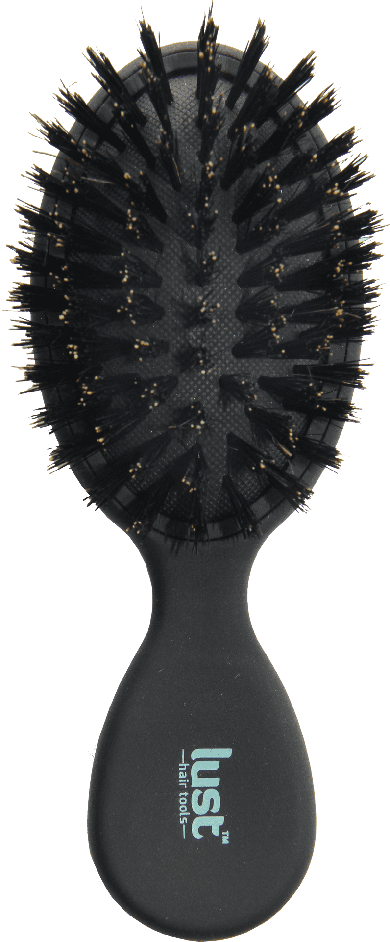 Professional Hairbrush Top View PNG Image