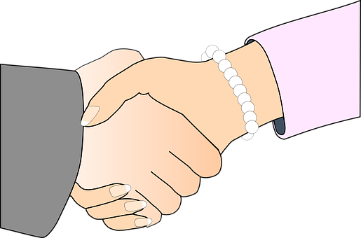 Professional Handshake PNG Image