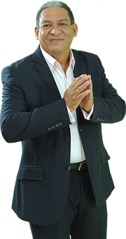 Professional Man Clapping PNG Image